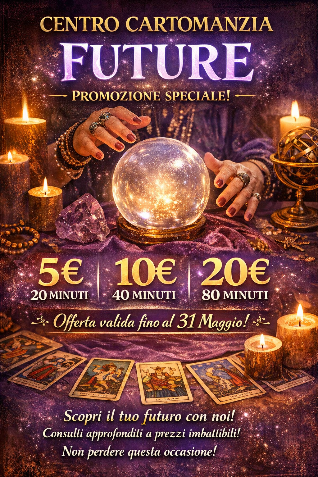 ✨ primo consulto a soli 5€ per 20 minuti