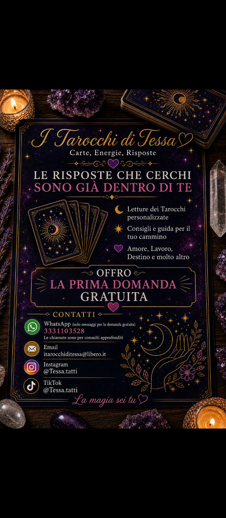 Offro opportunità di una domande gratuita 