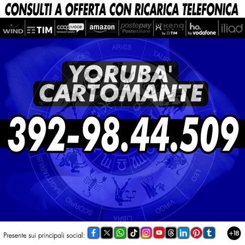 Esoterismo a basso costo con yorubà il cartomante