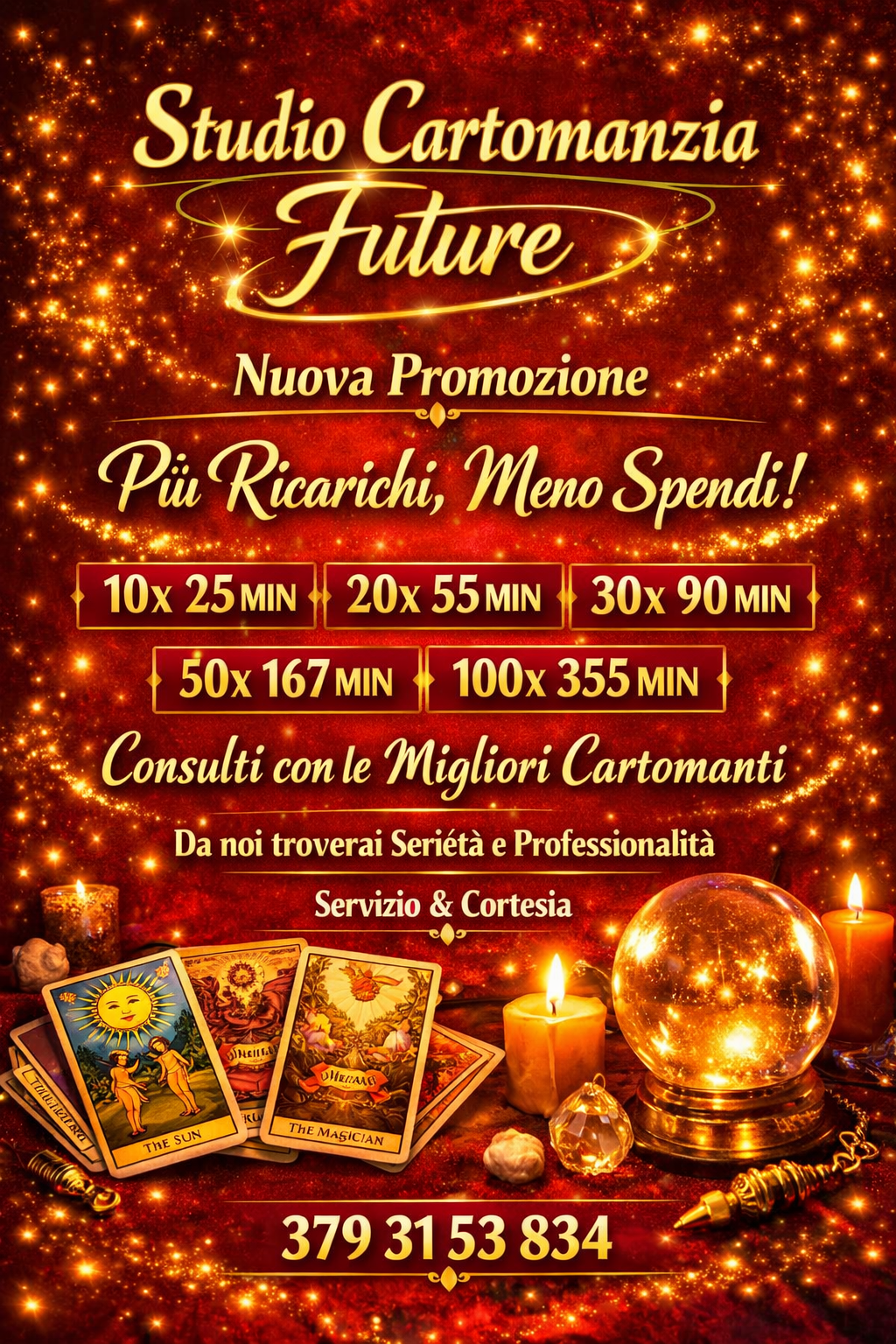 Consulti professionali cartomanzi 10x40 20x80 min 