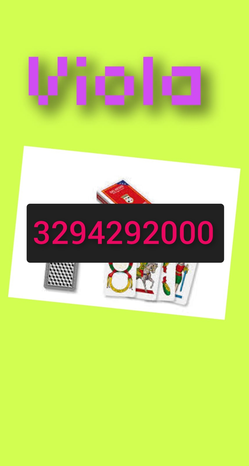 Una domanda gratuita con viola al 329429200