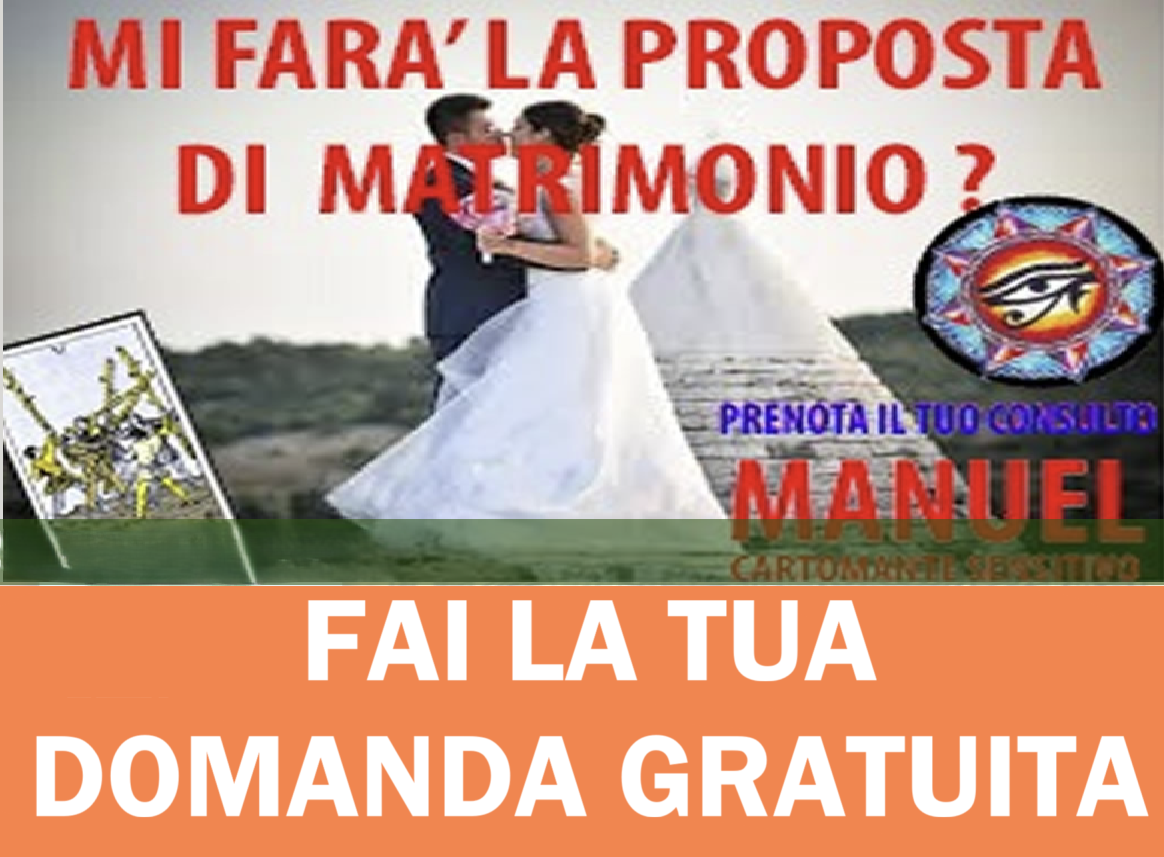 Per sapere di te e della tua vita.