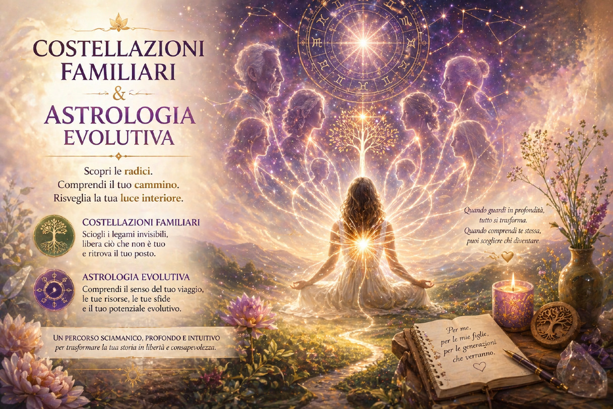 Costellazioni familiari & astrologia evolutiva 