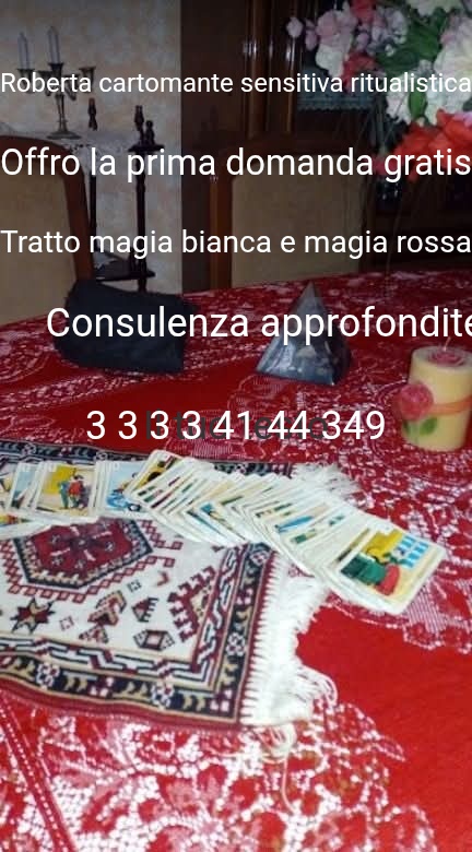 Offro la prima domanda gratuita seria roberta