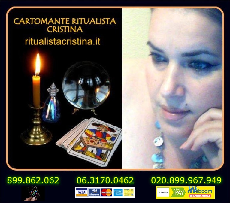 Cartomante ritualista cristina 6€ 0631700462