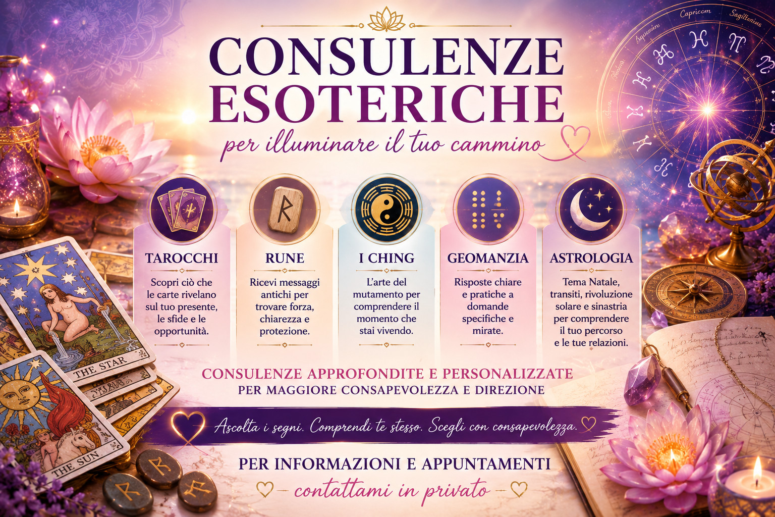 Astrologia & esoterismo  consulenze personalizzate