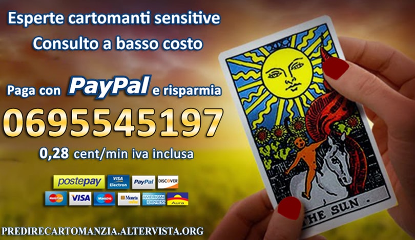 Vuoi sapere se torna? brave cartomanti 0695544980
