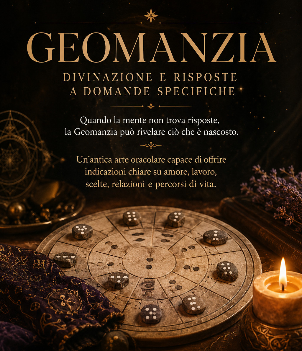 Geomanzia * 1° domanda gratuita