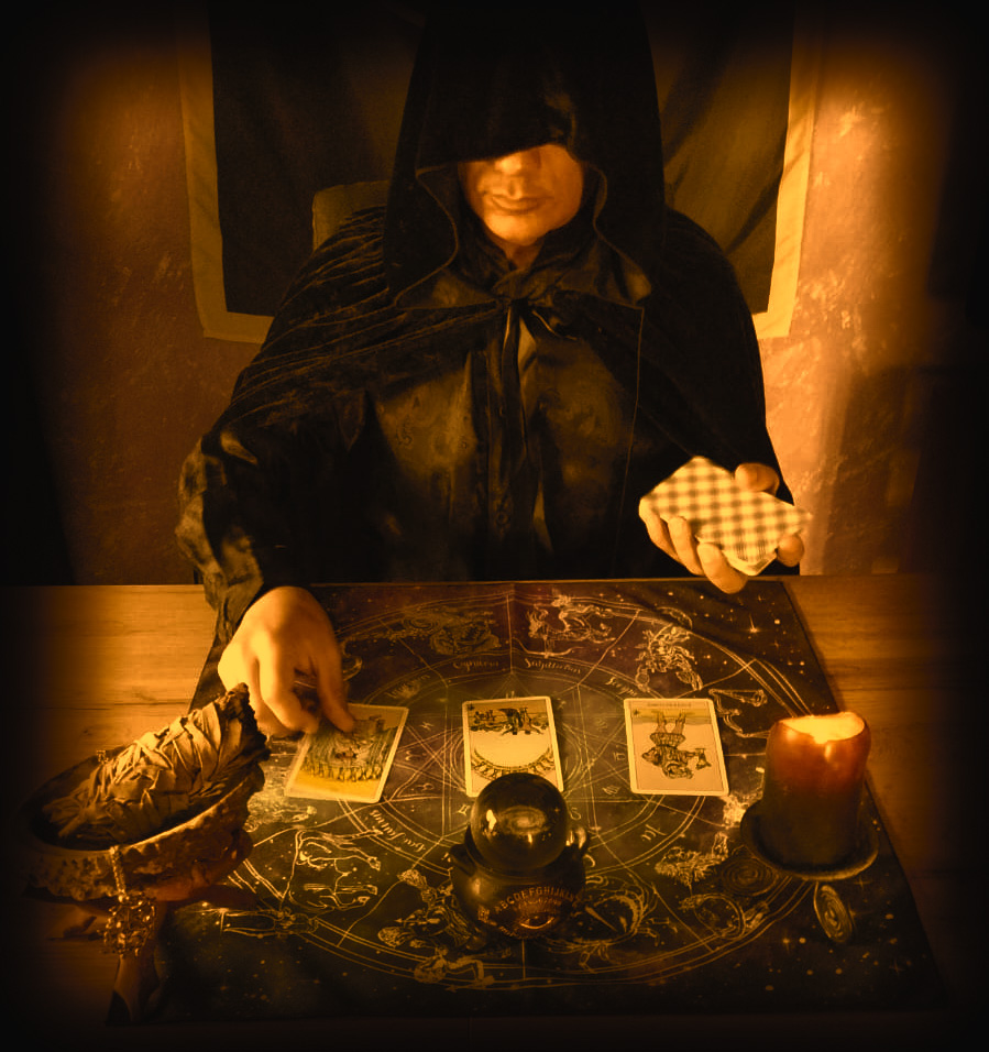 Cartomante zephir esperto di magia rossa 352004074