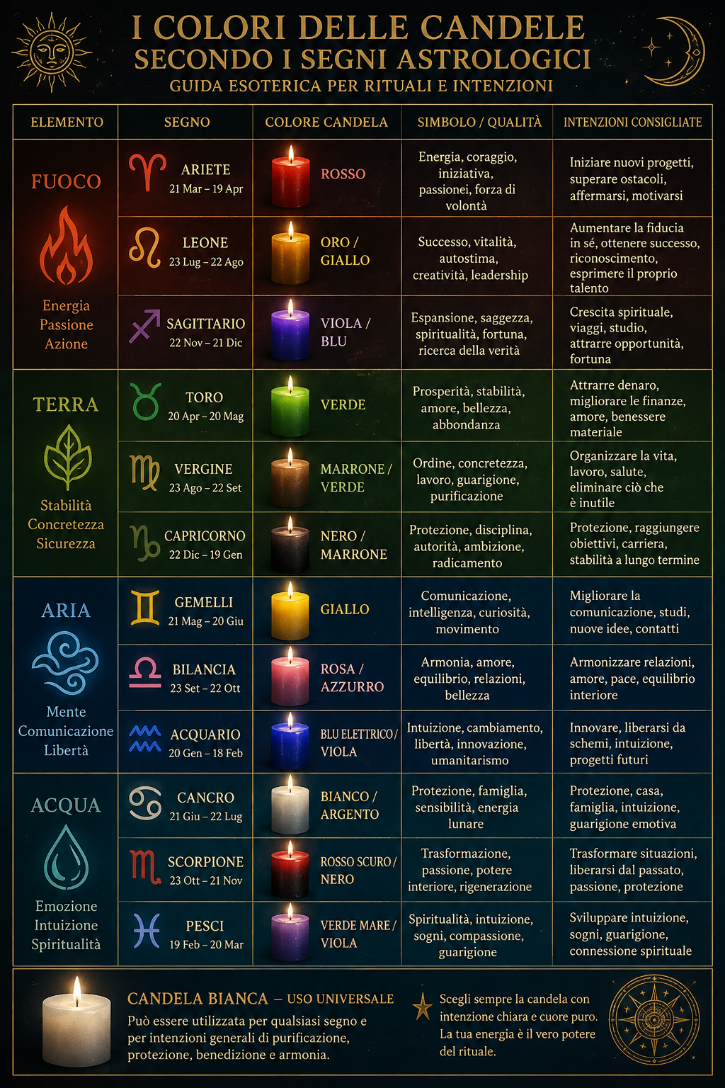 Rituali della candela 