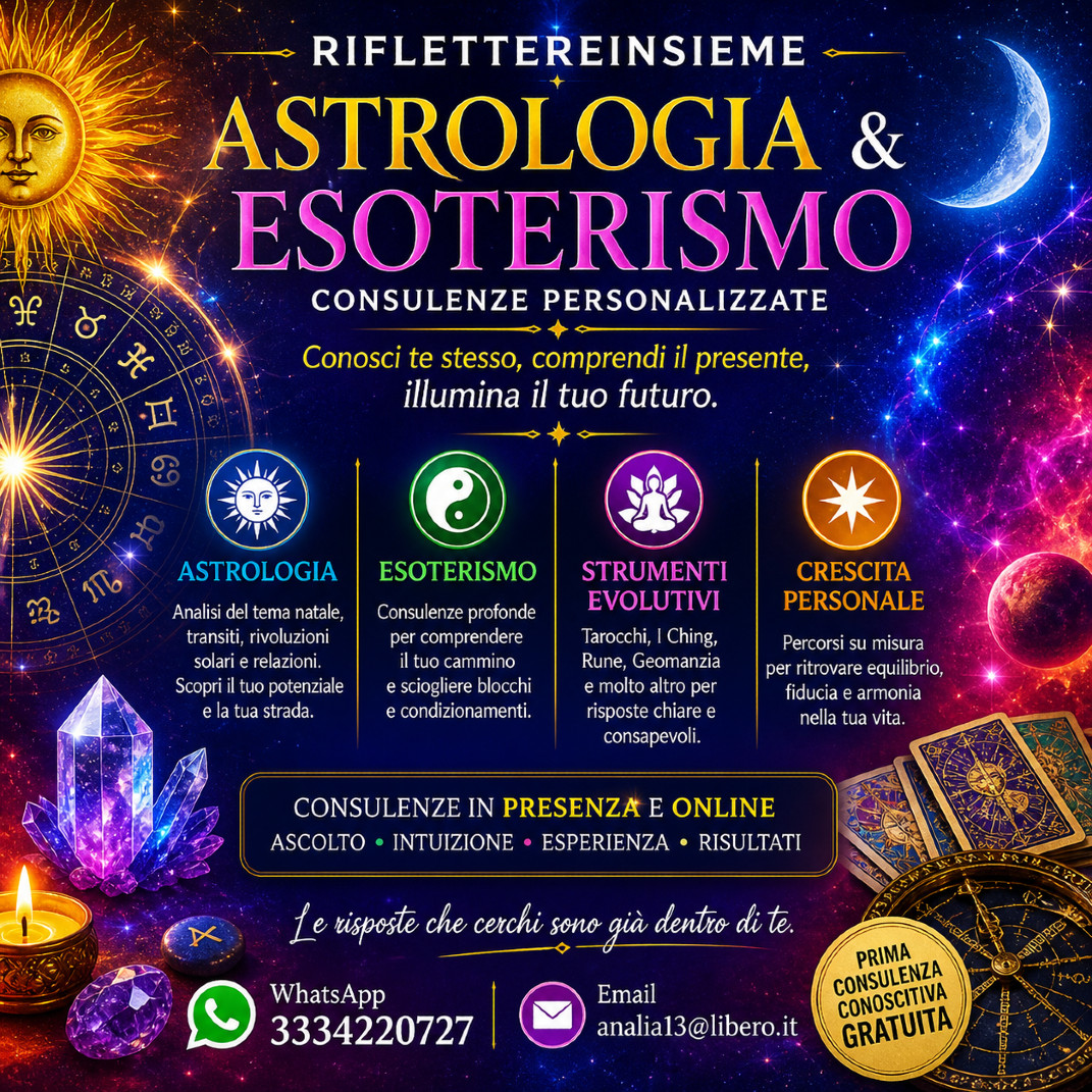 Astrologia & esoterismo * prima domanda gratuita