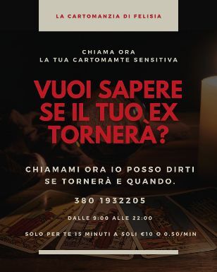 Torna il tuo ex ?consulto costi bassi 3801932205