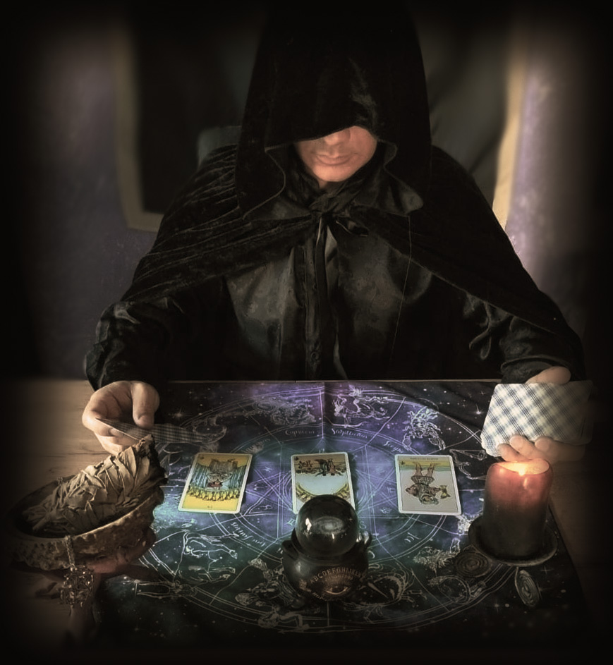 Zephir, ritualista e cartomante