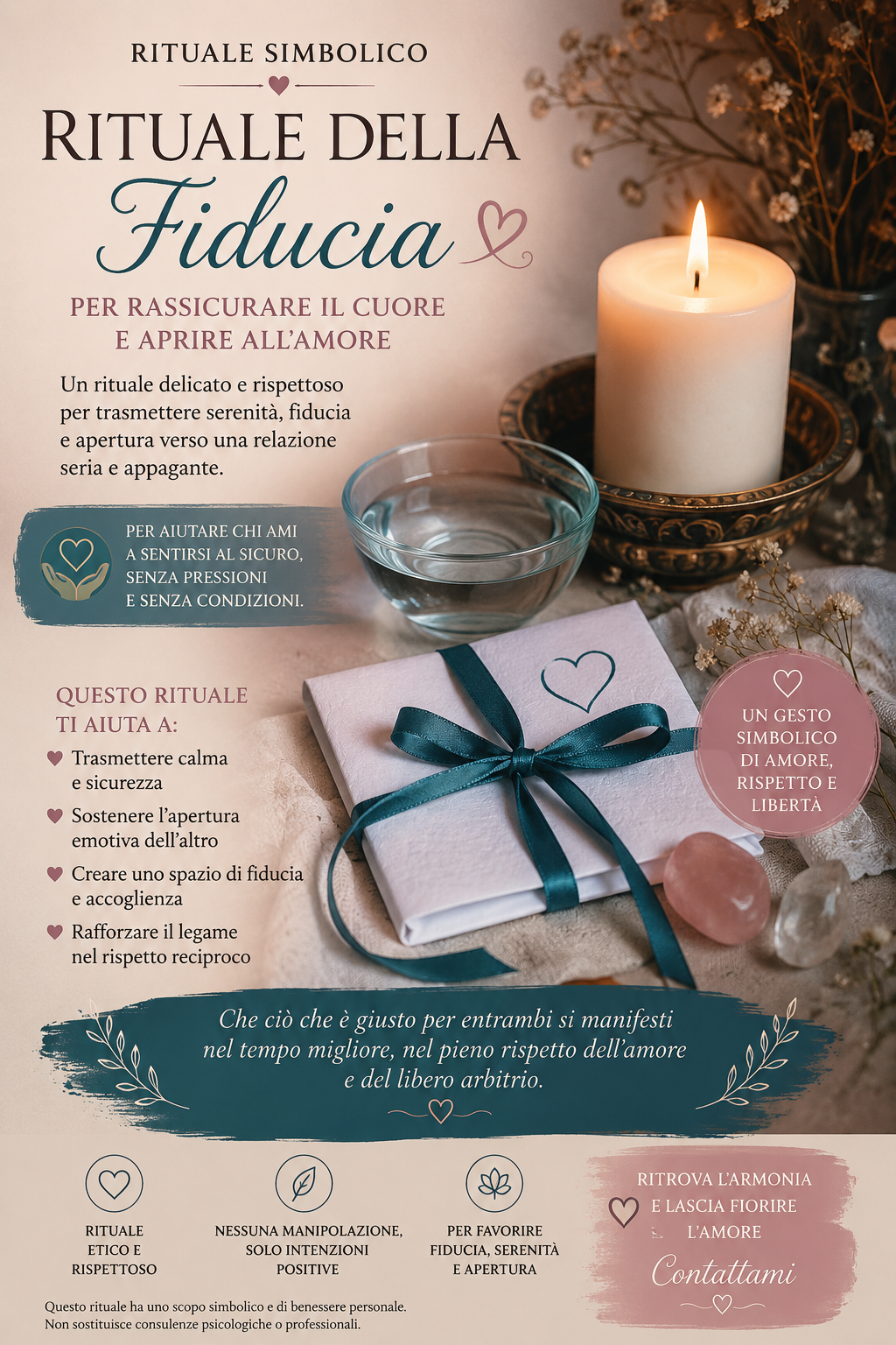 Love oracles cards - rituale della fiducia 
