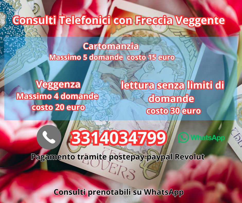 Reccia veggente – cartomante, sensitiva ed esperta