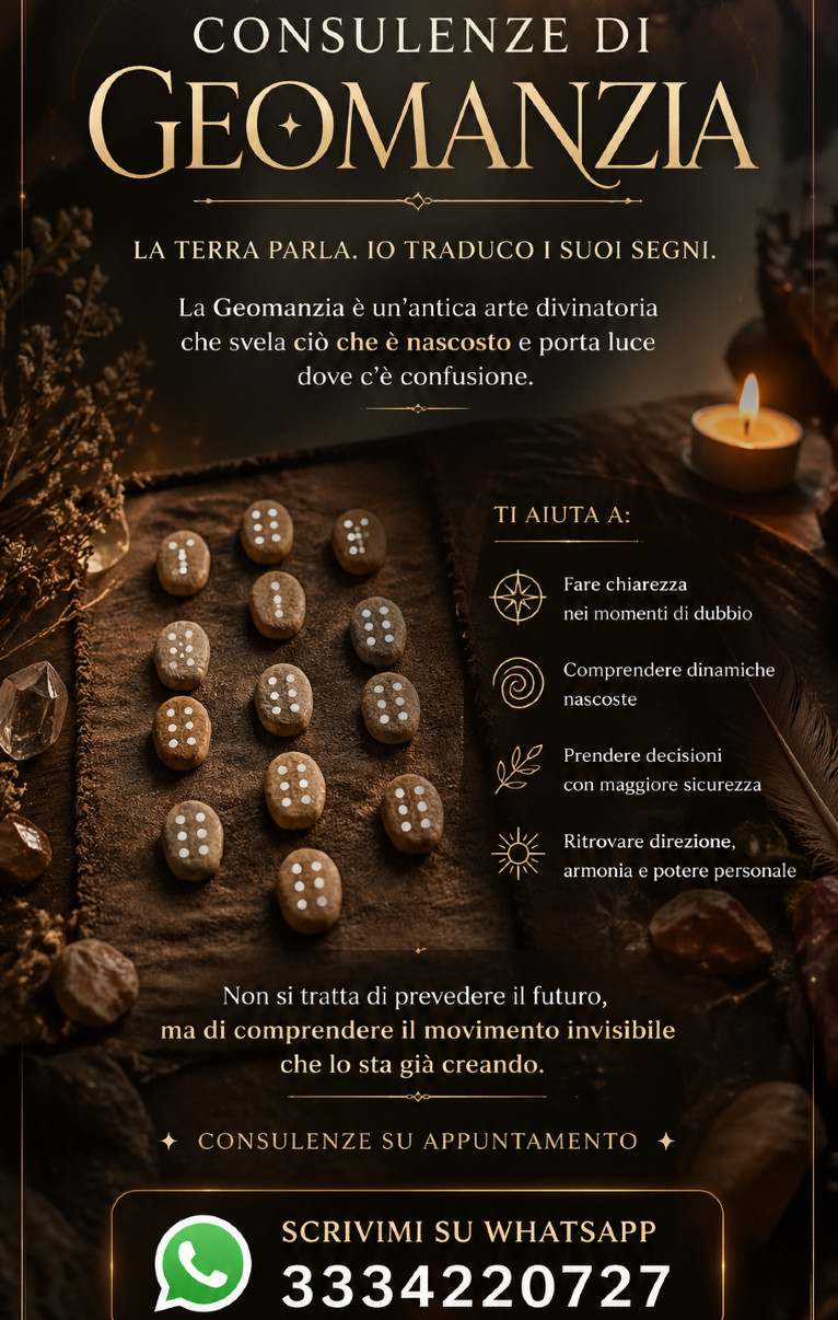 Geomanzia * prima domanda gratuita 
