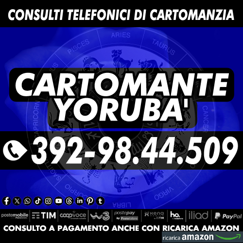 Con il cartomante yoruba' sono garantite soluzioni