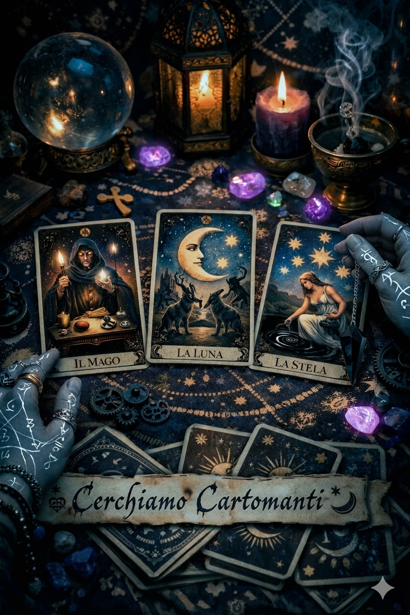 Cerchiamo cartomanti – lavoro da casa