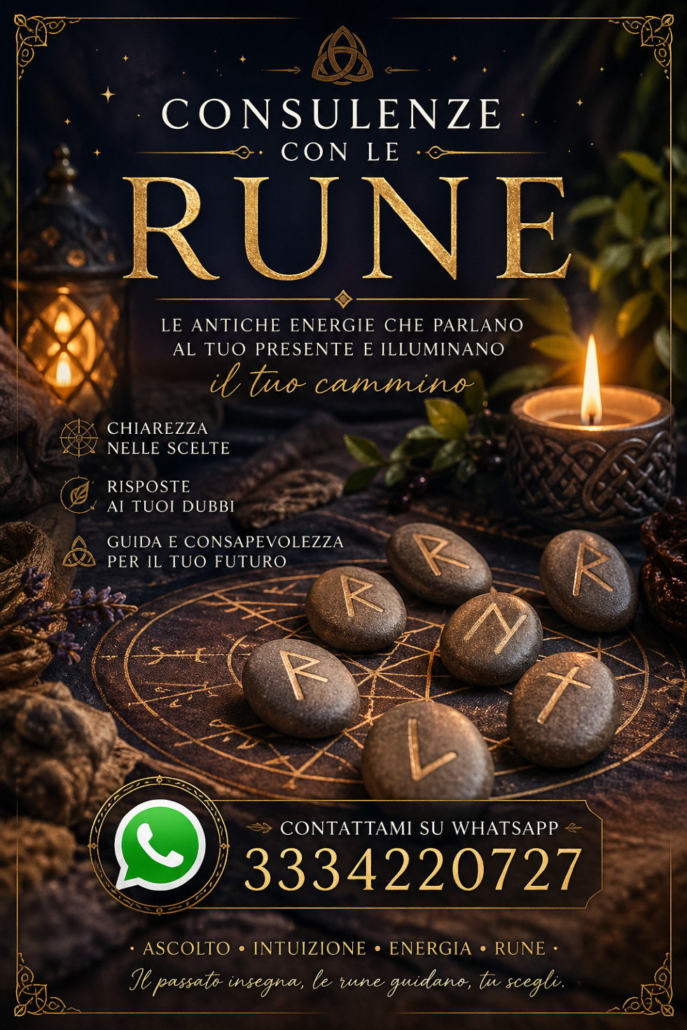 Rune * prima domanda conoscitiva gratuita