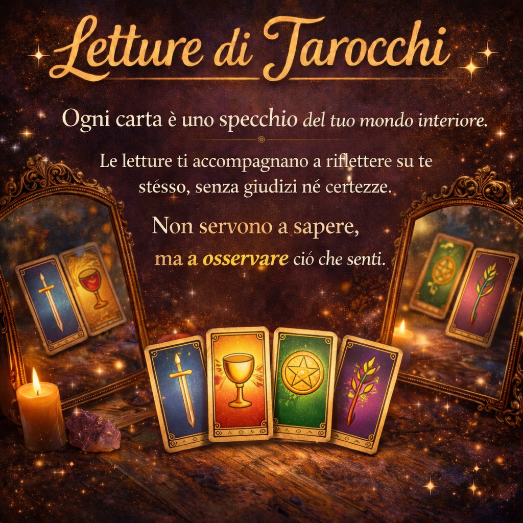 I tarocchi per riflettere su te ora 