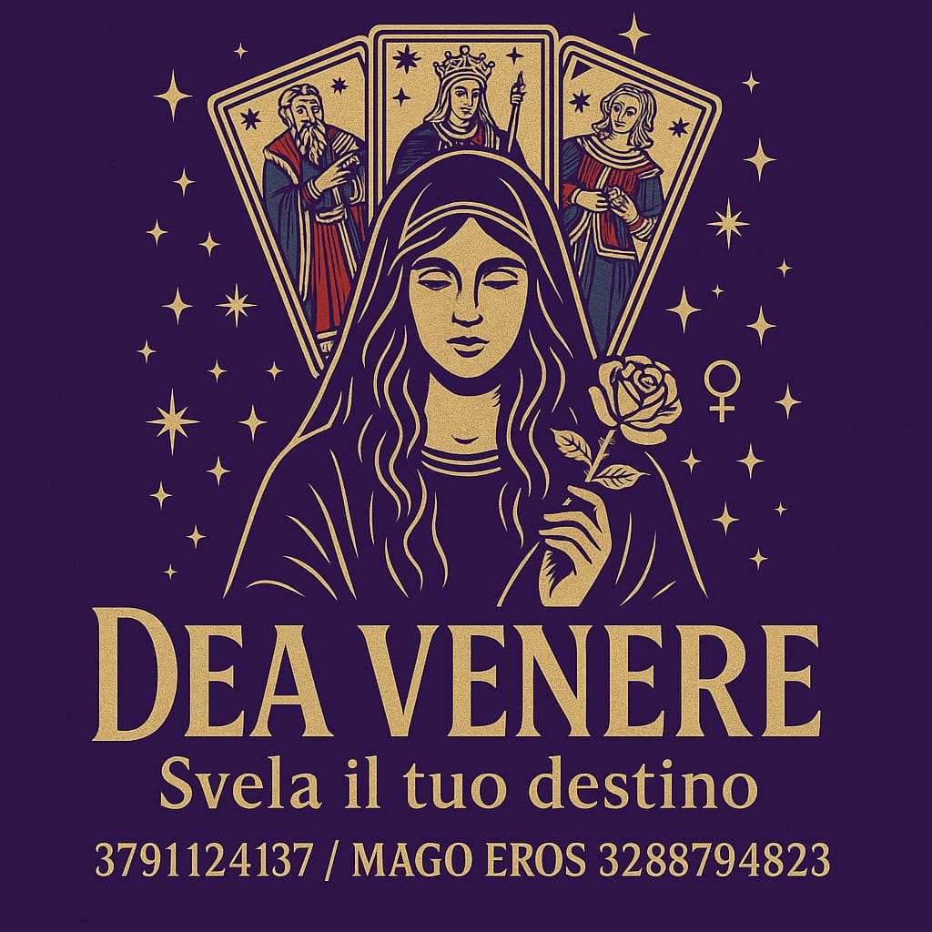 Cartomante sensitiva ritualista dea venere 