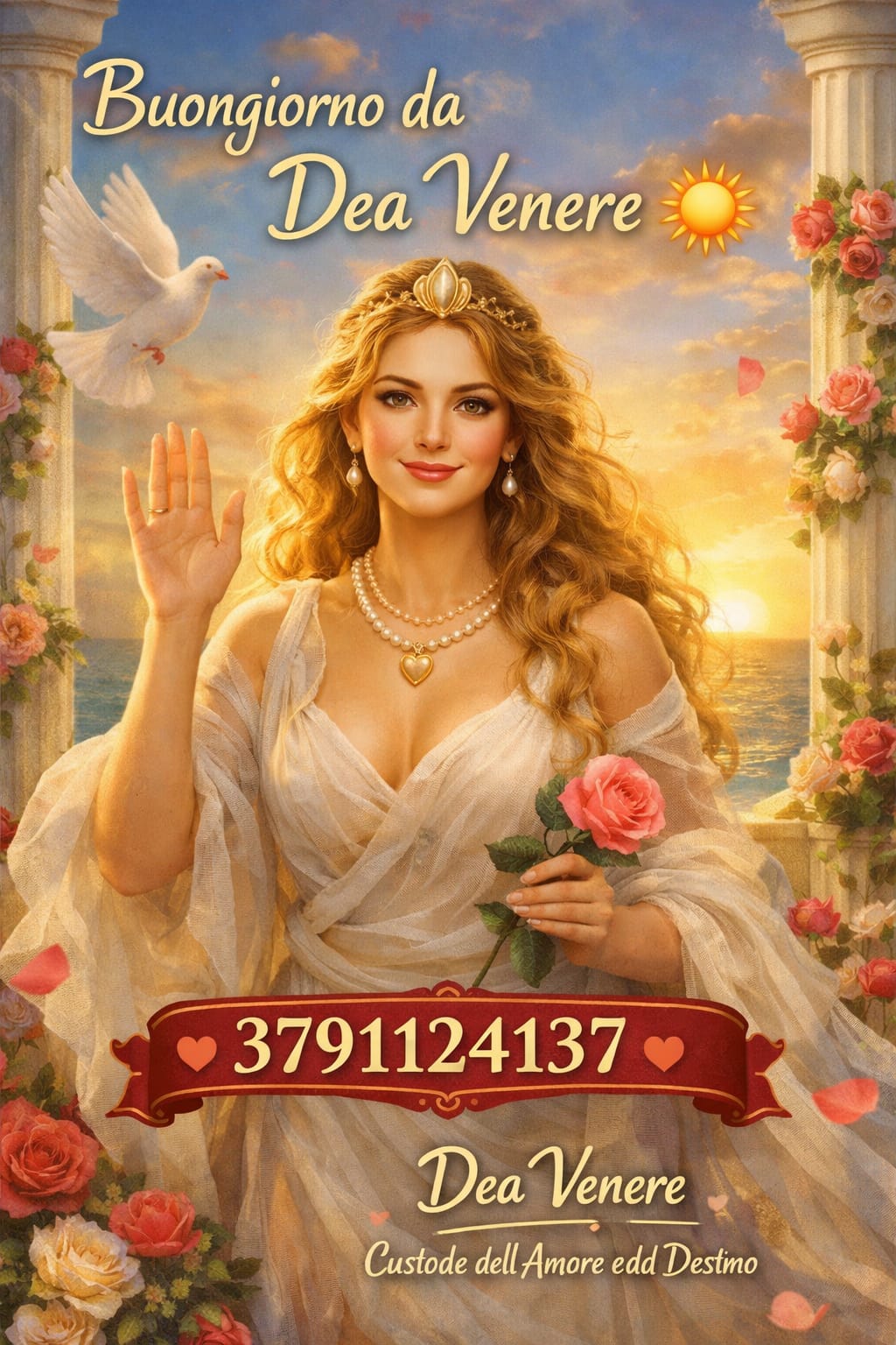 Cartomante sensitiva ritualista dea venere 