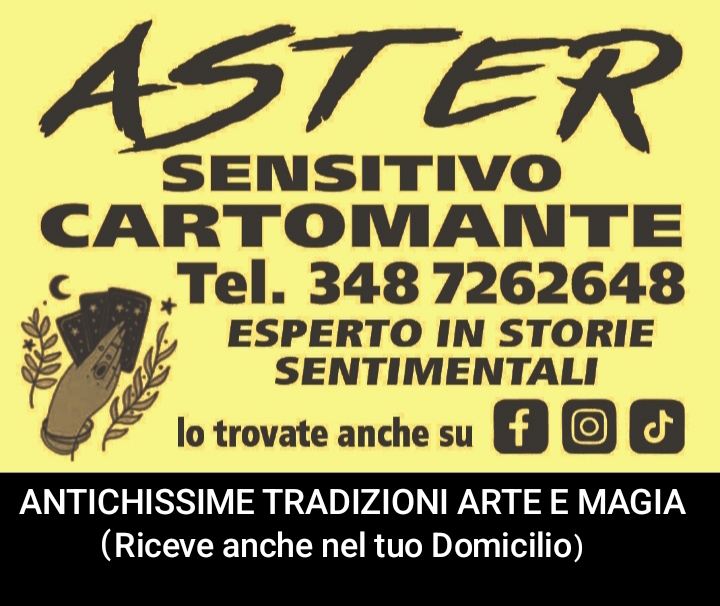 Aster cartomante sensitivo 