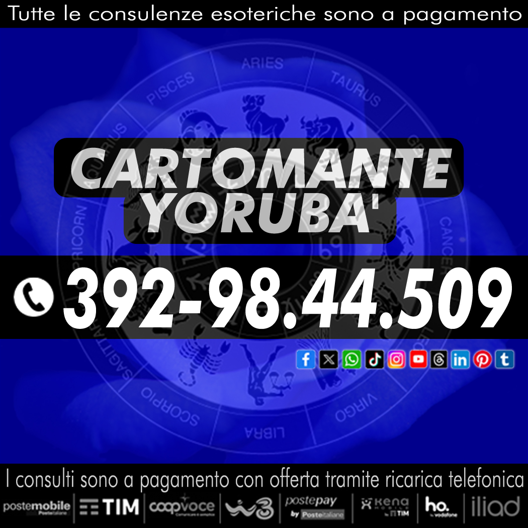 Telefona al cartomante yorubà