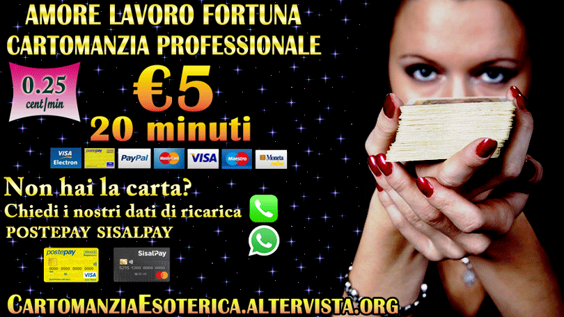 Consulti cartomanzia basso costo con vere esperte