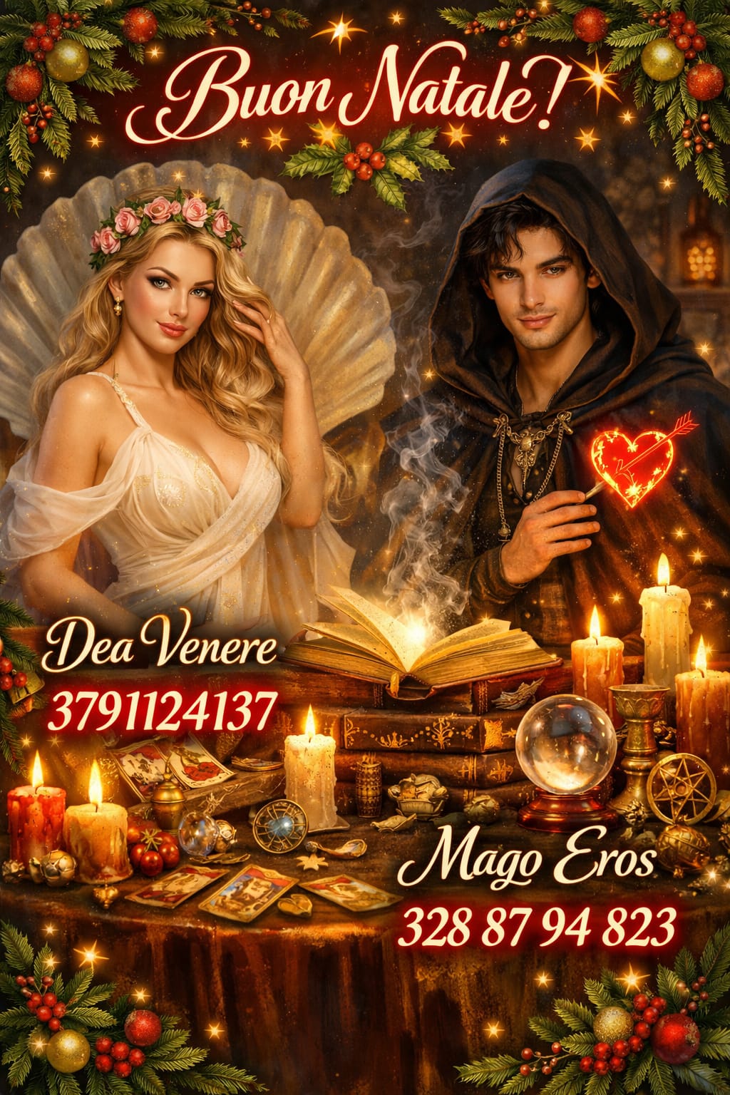 Cartomante sensitiva ritualista dea venere 