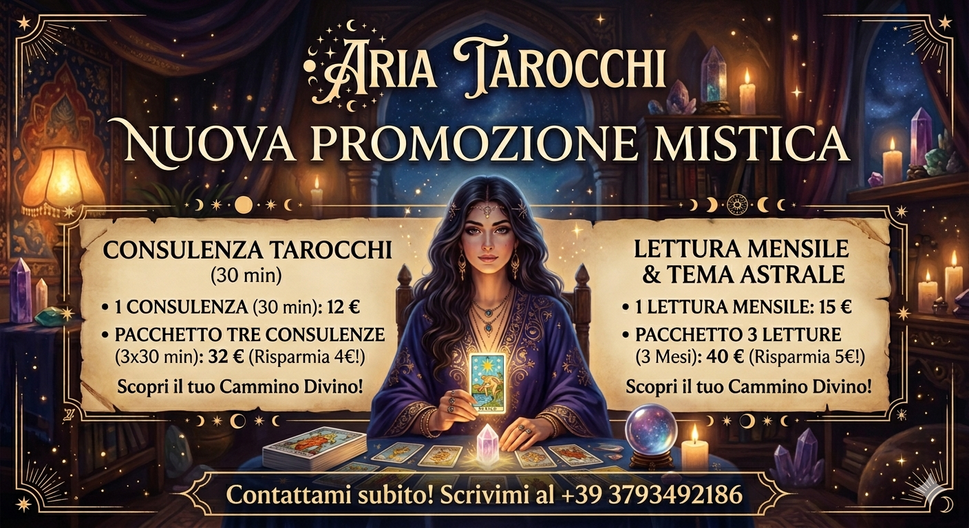 Promo pacchetto consulti ✨