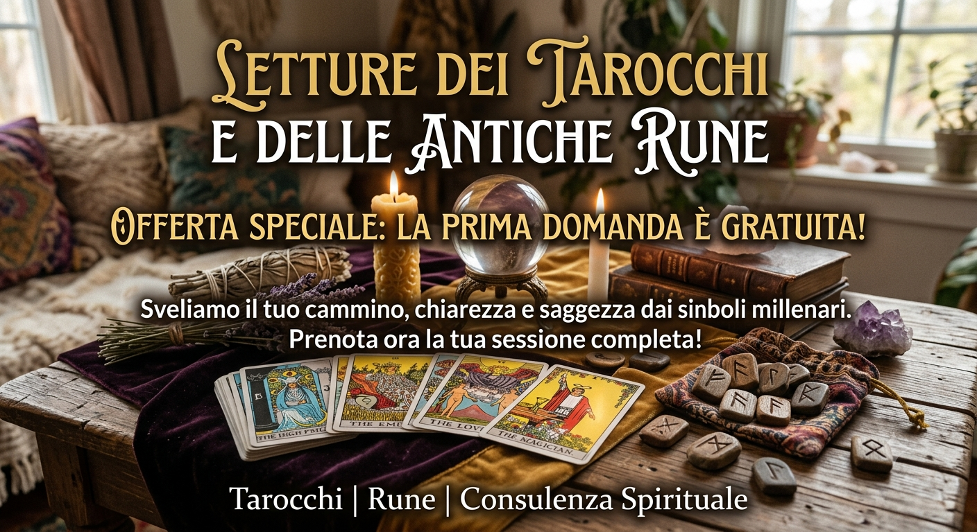 Consulti con tarocchi e le antiche rune letture 