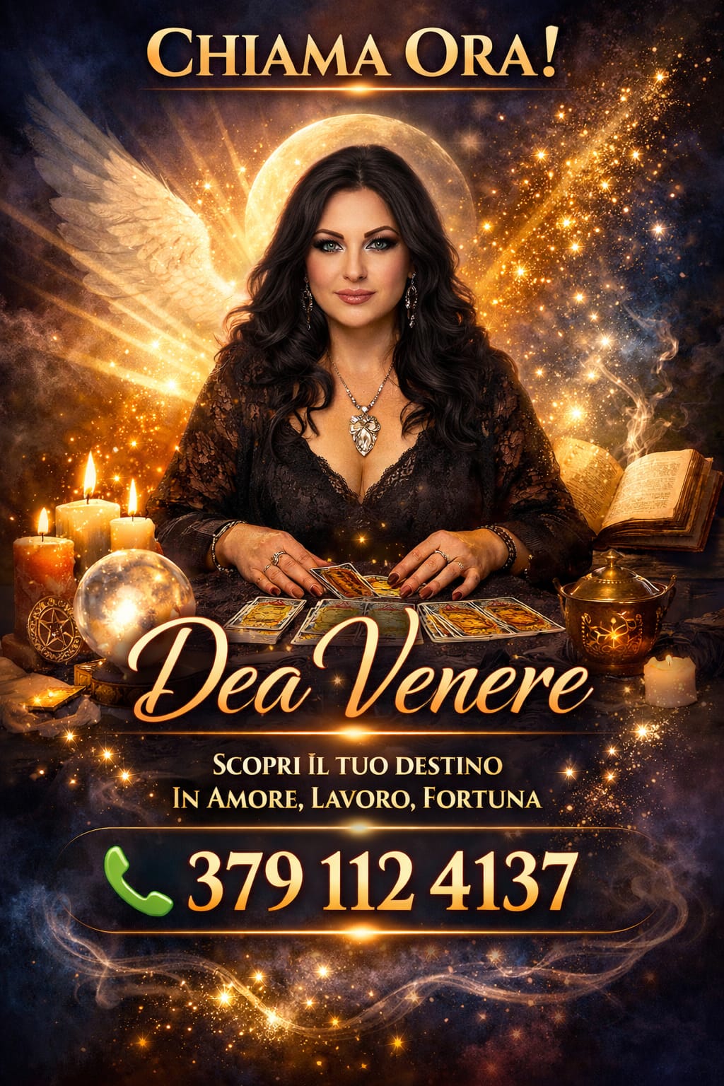 Cartomante sensitiva ritualista dea venere 