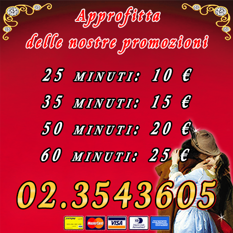 Cartomanzia - 25 minuti di consulto con soli 10 €