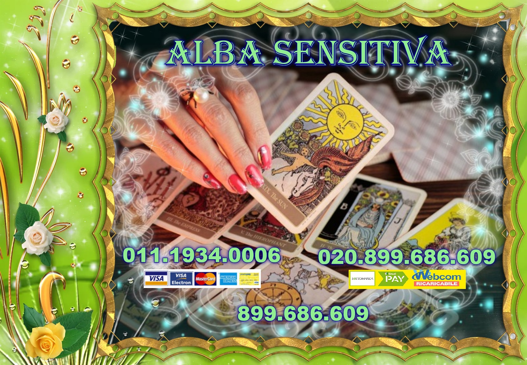 Alba sensitiva primo consulto 1€ allo 01119340006