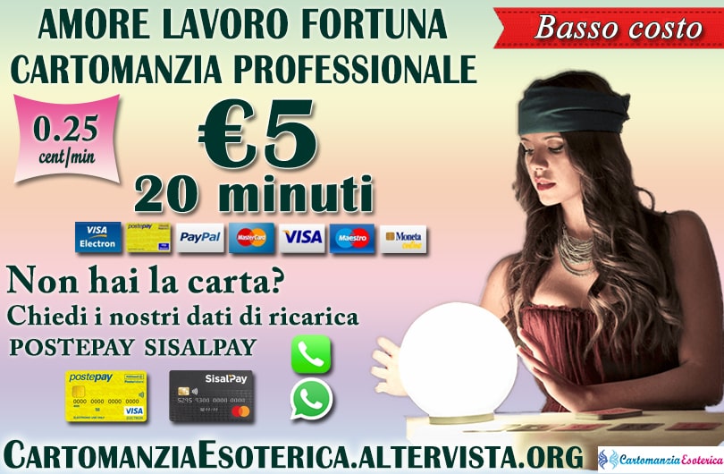Consulti cartomanzia basso costo con vere esperte
