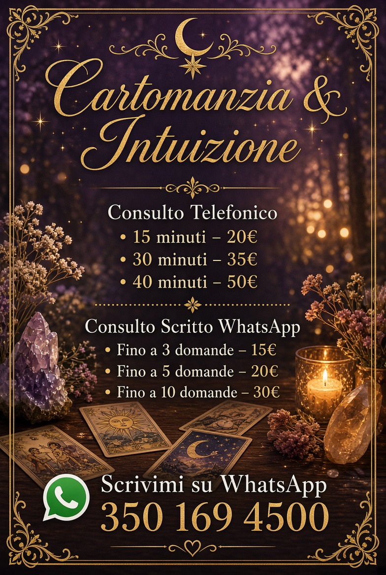 Lettura di cartomanzia