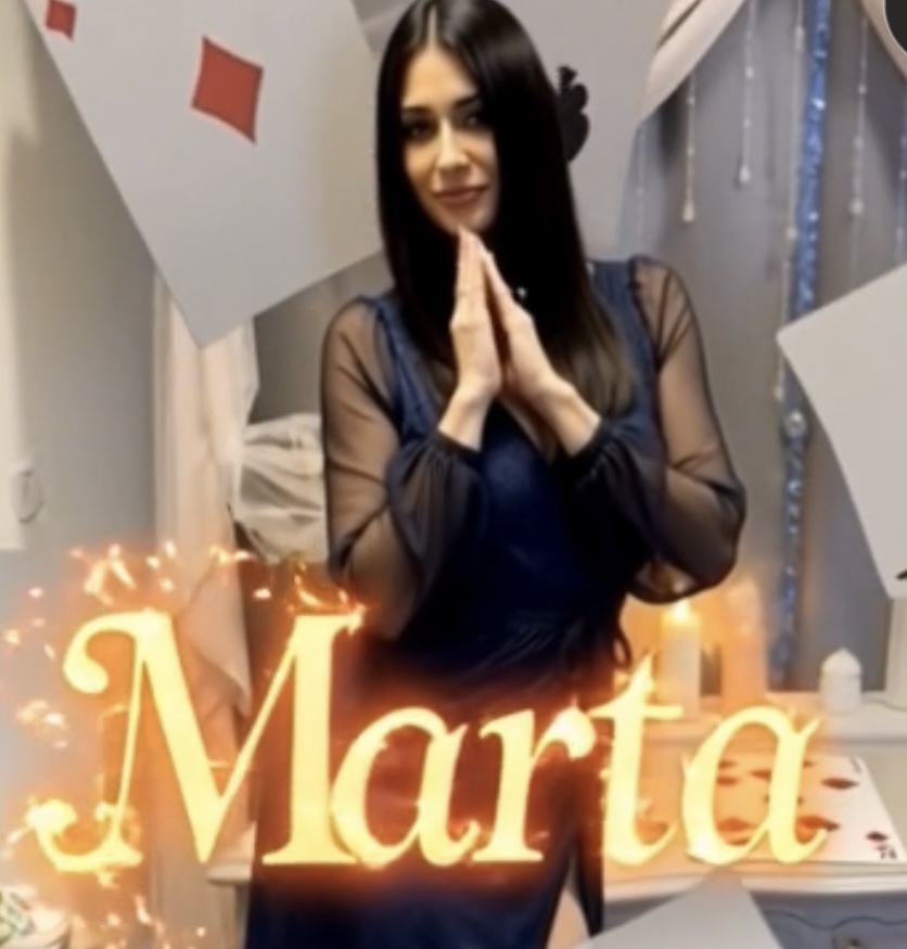 Marta cartomanzia profetum