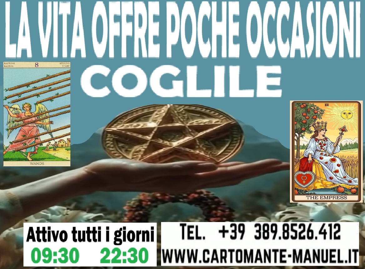 Con manuel...la vita  non ha segreti