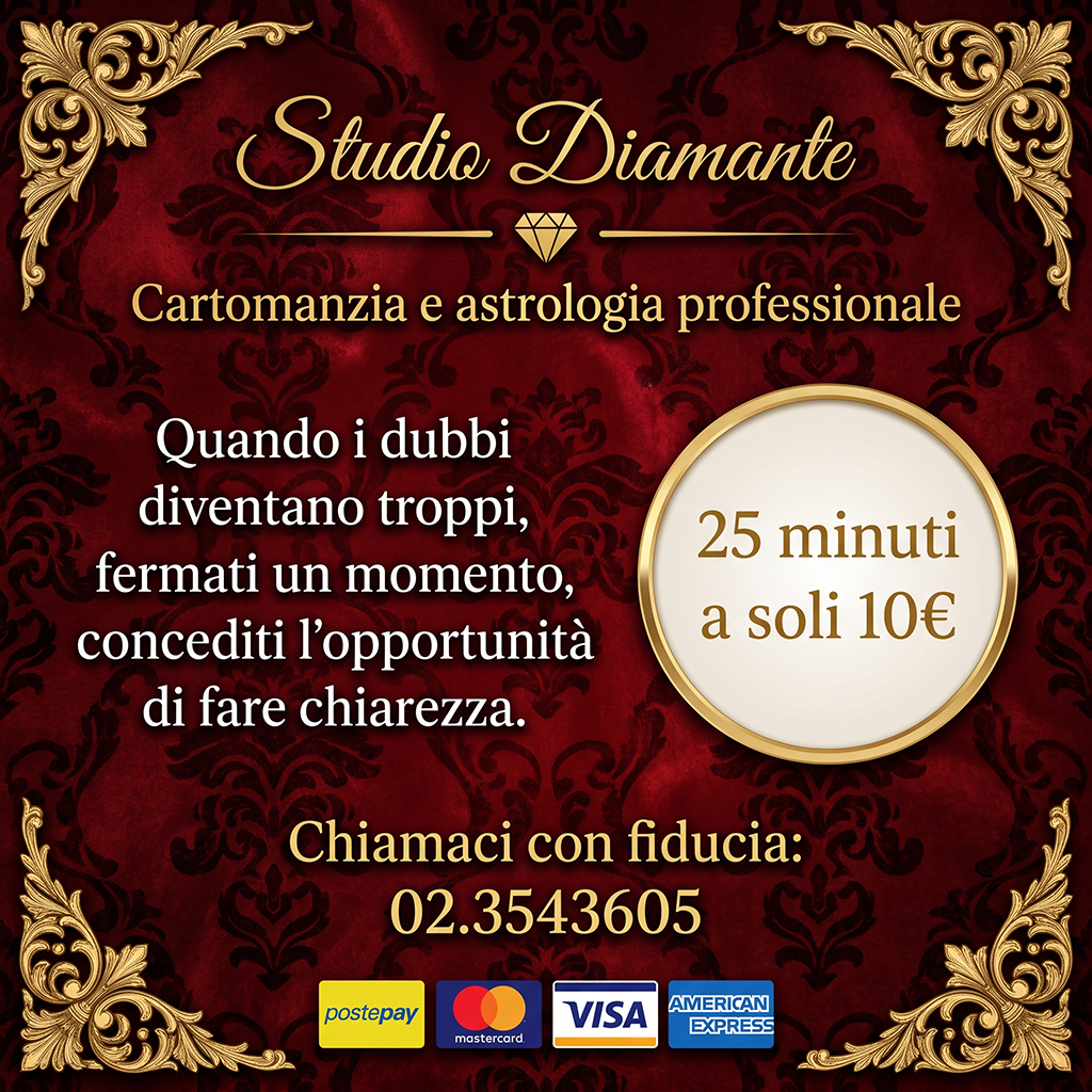 Studio diamante: fai chiarezza sul tuo futuro! 