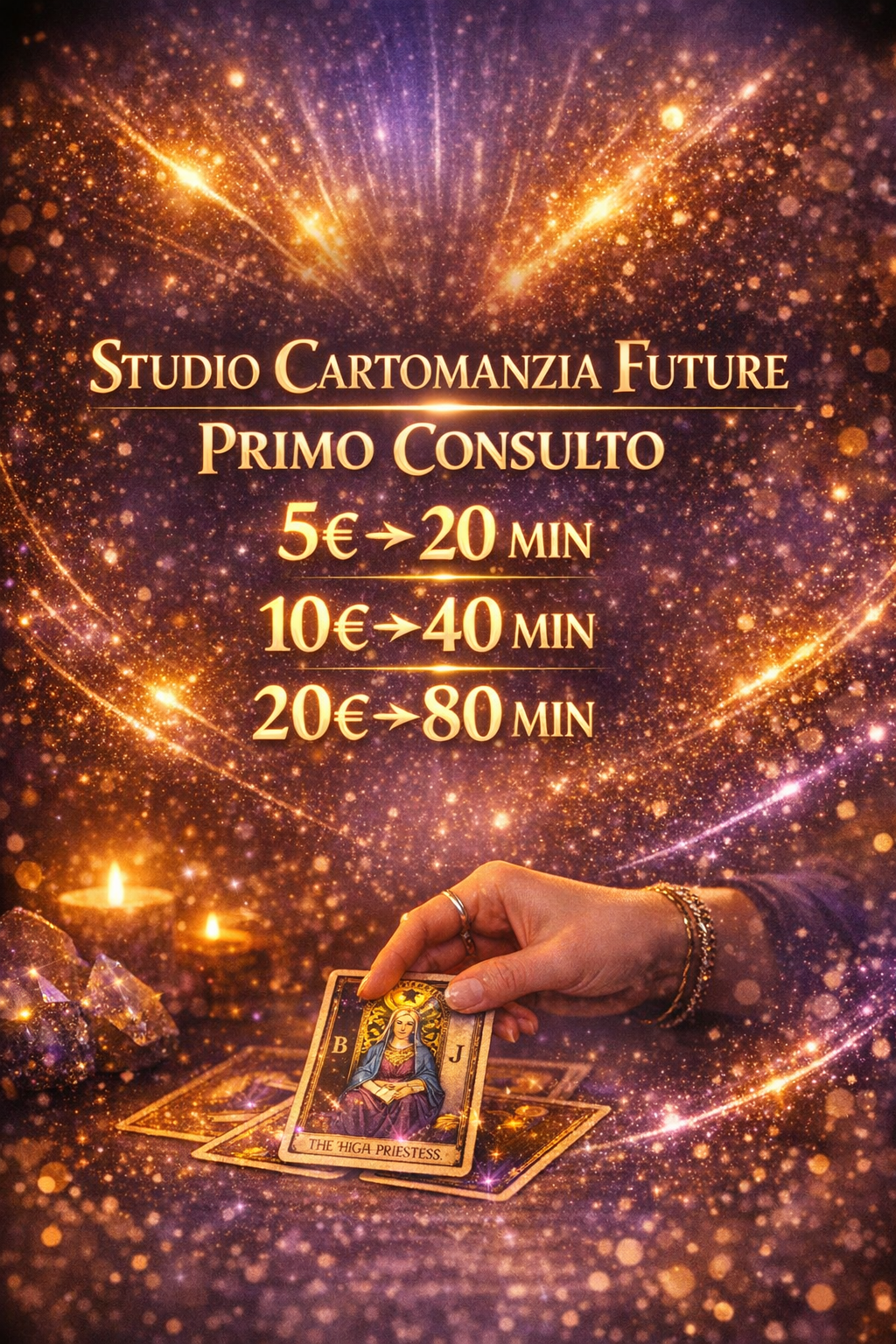 Cartomanzia promozionale. 5x20 min 