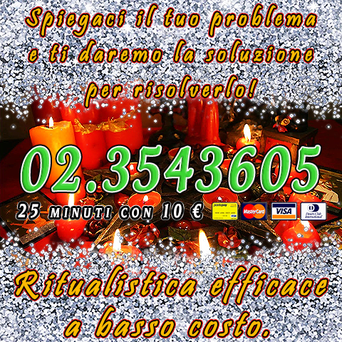 Ritualistica efficace a basso costo