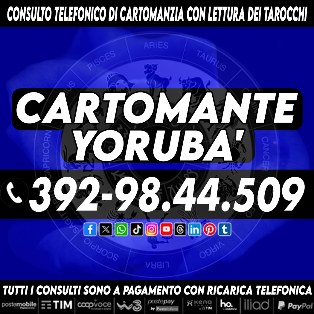 Cartomante yorubà - lettura dei tarocchi