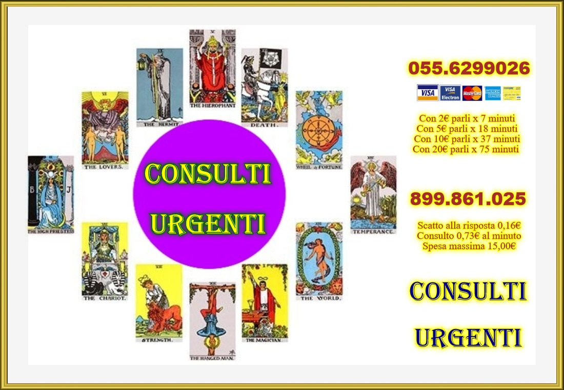Sos consulti urgenti 0556299026 2€ x 7 min.