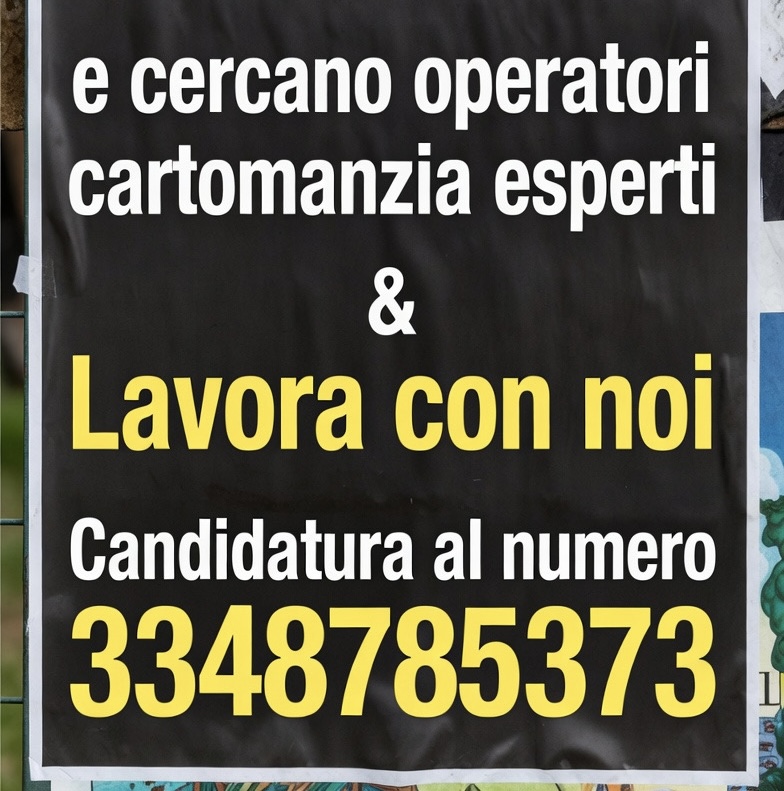 Lavoro con noi 