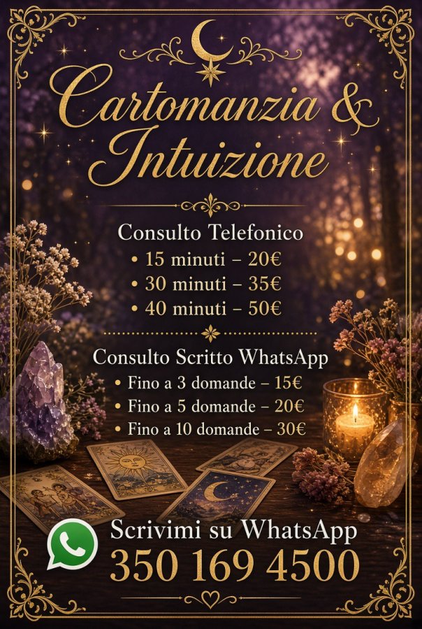 Consulto di cartomanzia