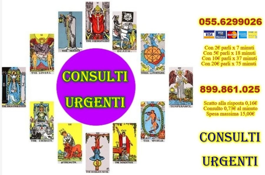 SOS CONSULTI URGENTI 0556299026 2€ X 7 MIN.