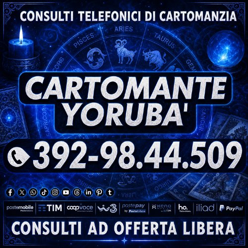 Il Cartomante Yorubà ti aspetta