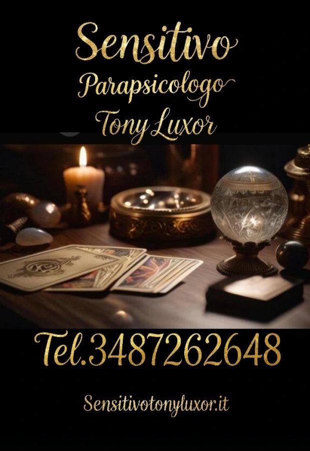 sensitivo Tony Luxor.tel.3487262648