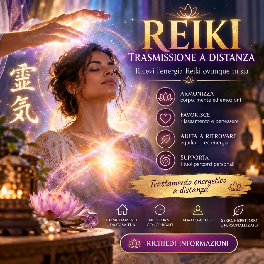 REIKI L' ENERGIA CHE TI RIGENERA